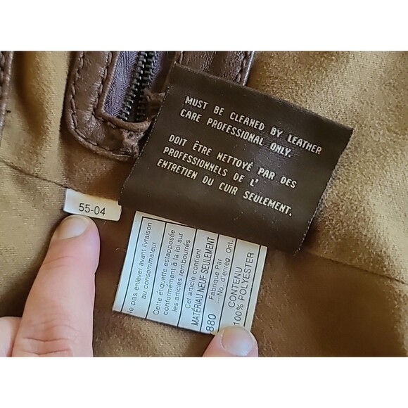 Marc New York Leather Jacket Men's Size M - Picture 8 of 11